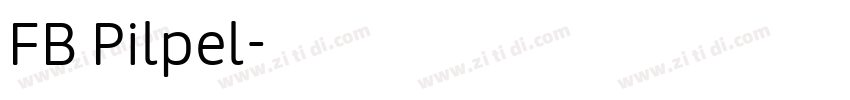 FB Pilpel字体转换